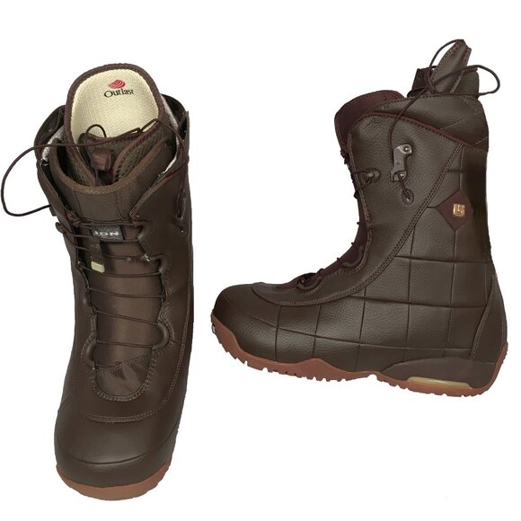 Burton Ion Snowboard Boots! 8.5 BrownSynthetic LeatherTop of